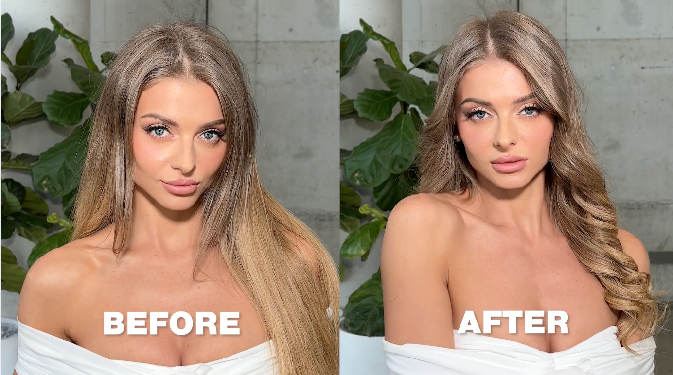 Load video: 4 hair transformations with the DCS